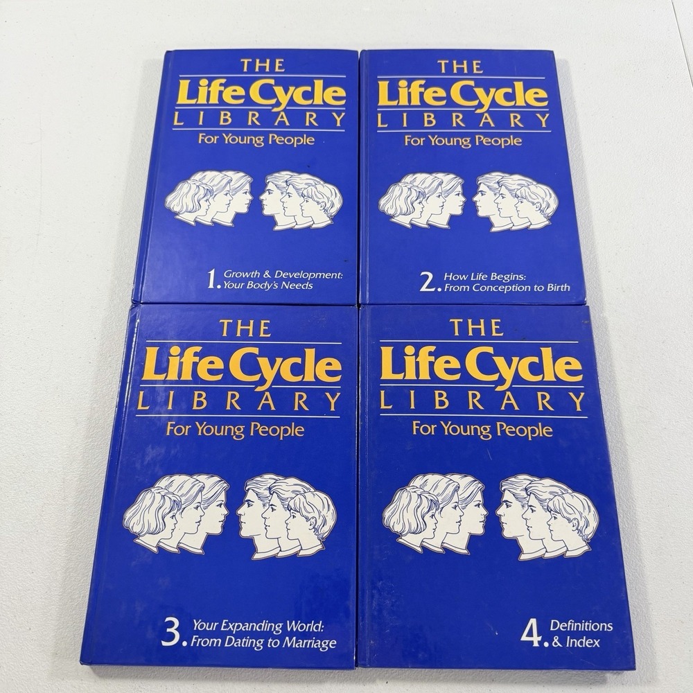 The Life Cycle Library For Young People 4 Book Set 1987